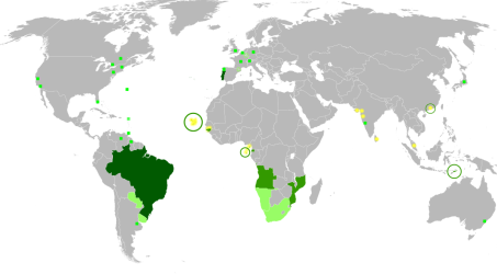Mapa de portugués